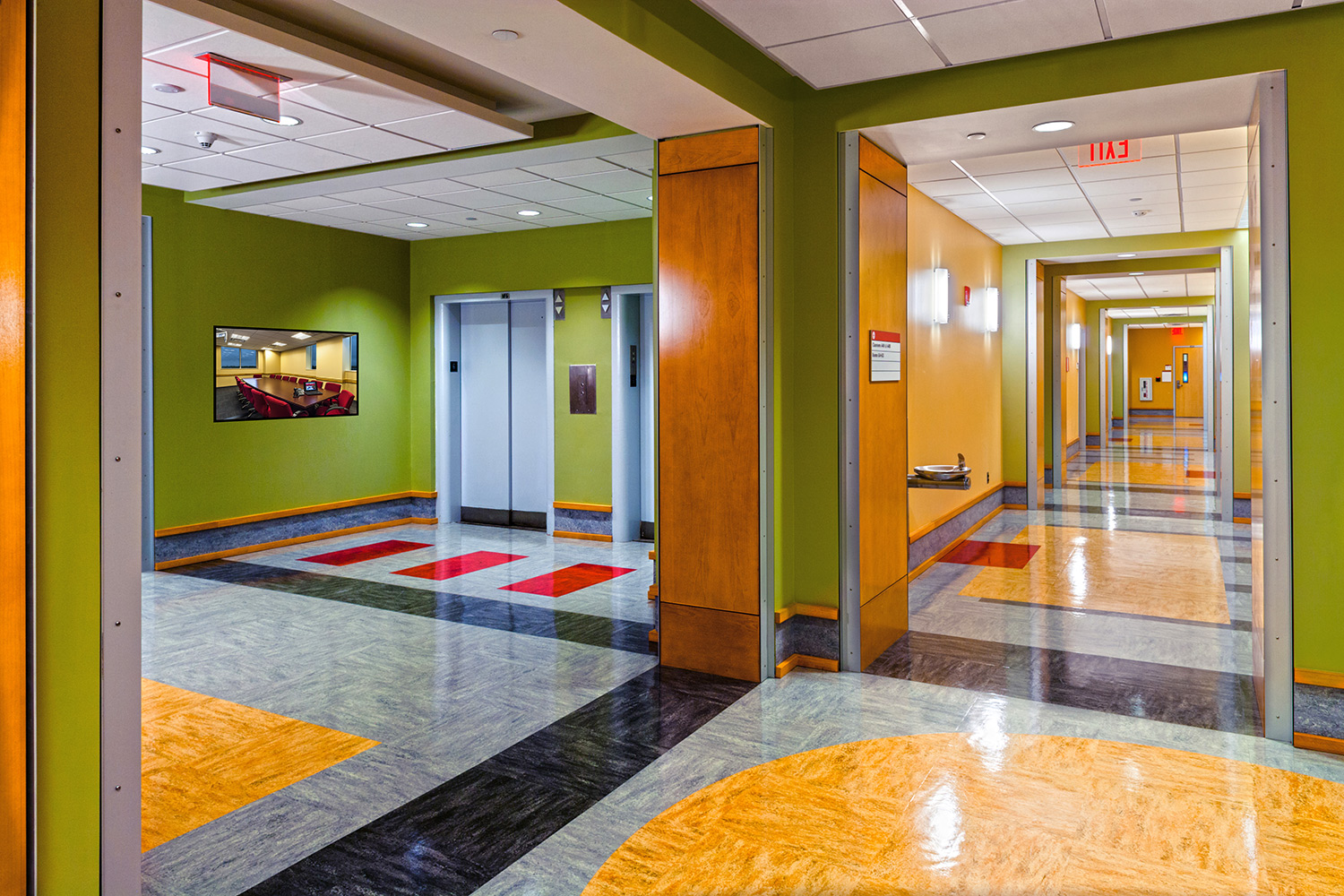 Rutgers School of Nursing for Turner Construction USA Architects FORBO Flooring Systems NA
